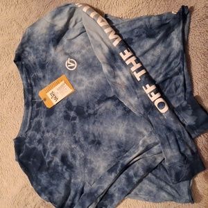 Womens Van's Croptop long sleeve